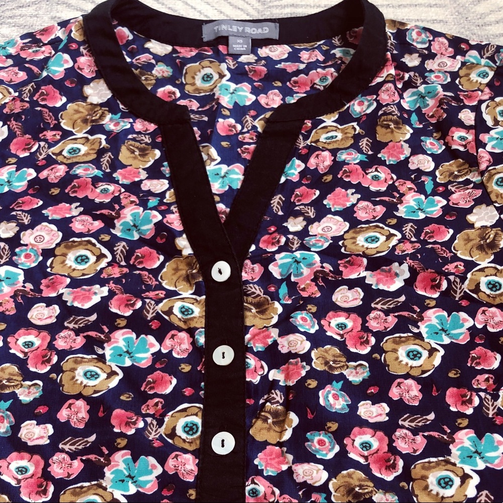 Tinley Road Floral Blouse
